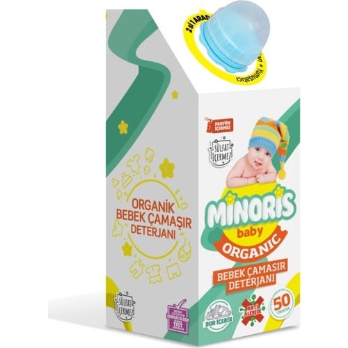 Minoris Baby Organik Antialerjik Bebek Çamaşırı Deterjanı